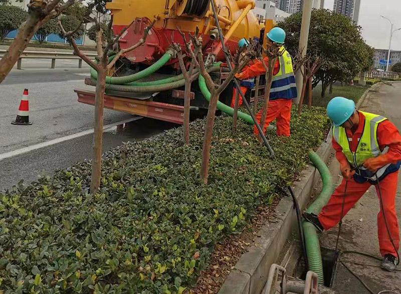 红岗市政管道清淤